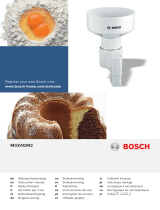 Bosch MUZ4GM3(00) Ohjekirja