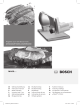 Bosch MAS9555M Ohjekirja