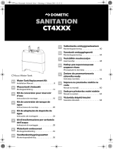 Dometic CT4xxx Water tank replacement kit Asennusohje