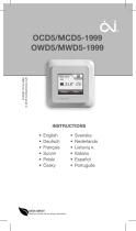 OJ Electronics OWD5 Käyttö ohjeet