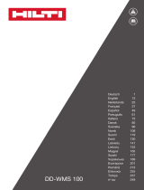 Hilti DD-WMS 100 Käyttö ohjeet