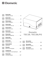 Dometic TEC29, TEC29LPG Käyttö ohjeet