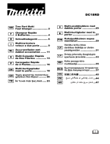 Makita DC18RD Ohjekirja