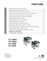 Festool CTL MINI I Käyttö ohjeet