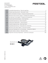 Festool RG 80 E-Plus Käyttö ohjeet