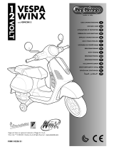 Peg-Perego VESPA Ohjekirja