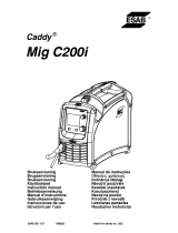 ESAB Caddy Mig C200i Ohjekirja