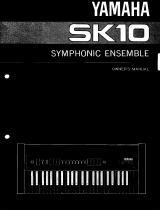 Yamaha Symphonic Ensemble SK10 Omistajan opas