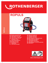 Rothenberger Flushing compressor ROPULS Ohjekirja