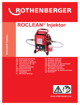 Rothenberger ROCLEAN injector for ROPULS Ohjekirja