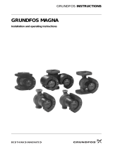 Grundfos MAGNA 32-100 N Installation And Operating Instructions Manual