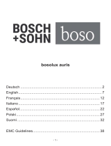 Boso Bosch+Sohn bosolux auris Ohjekirja