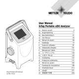Mettler Toledo InTap Portable oDO Analyzer Ohjekirja
