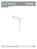 Etac OptimaL toilet arm support Assembly Instruction