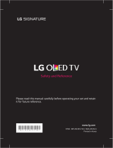 LG OLED65G6V Ohjekirja