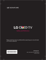 LG OLED77G6V Ohjekirja