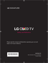 LG OLED65W7V Ohjekirja