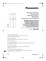 Panasonic SC-UA7 Ohjekirja