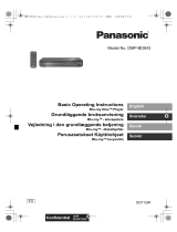 Panasonic DMPBD843EG Käyttö ohjeet