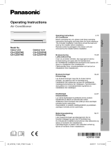 Panasonic CUCZ25TKE Käyttö ohjeet