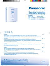 Panasonic WHUD24BE51 Käyttö ohjeet