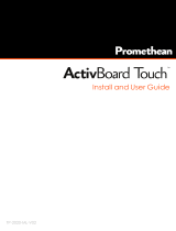 promethean ActivBoard 10 Touch Käyttöohjeet