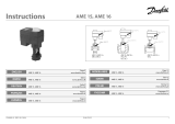 Danfoss AME 15/16 Käyttö ohjeet
