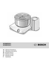 Bosch MUM6N20A1/03 Ohjekirja