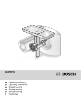 Bosch MUM6N23A1/03 Ohjekirja