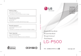 LG LGP500.AAGRBK Ohjekirja