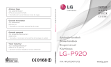 LG LGP920.AORRML Ohjekirja