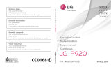 LG P920 Optimus 3D Ohjekirja