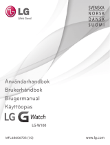 LG G-Watch-W100 Ohjekirja