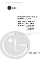 LG FFH-2108AX Omistajan opas
