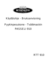 ROSENLEW RTT909 Ohjekirja