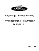 ROSENLEW RTT911 Ohjekirja