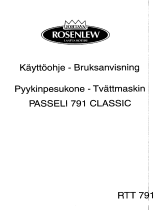 ROSENLEW RTT791-1             Ohjekirja