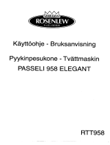 ROSENLEW RTT958-1             Ohjekirja