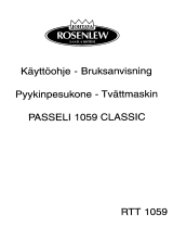 ROSENLEW RTT1059 Ohjekirja