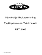 ROSENLEW RTT2165 Ohjekirja