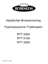 ROSENLEW RTT5250 Ohjekirja