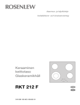 ROSENLEW RKT212F Ohjekirja