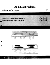 Electrolux CC249A Ohjekirja