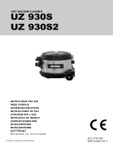 Electrolux UZ 930 S Ohjekirja