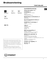 Whirlpool IDC 75 (SK) Käyttöohjeet