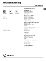 Indesit XWA 71252 W EU Käyttöohjeet