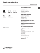 Indesit XWE 91483X W EU Käyttöohjeet