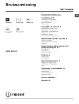 Indesit XWA 61251 W EU Käyttöohjeet