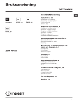 Indesit XWA 71483X W EU Käyttöohjeet