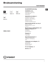 Indesit XWA 61251 W EU Käyttöohjeet